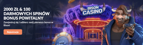 Bison Casino - promocje w kasynie