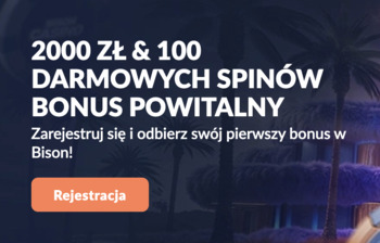 Bonus dla nowych graczy w Bison Casino