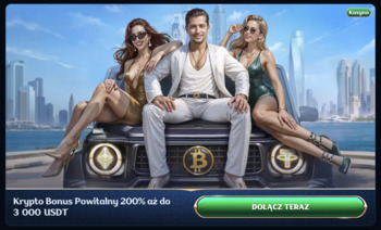Crypto bonus powitalny w Millioner Casino