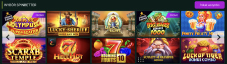 Spinbetter – gry w kasynie Spinbetter – gry w kasynie